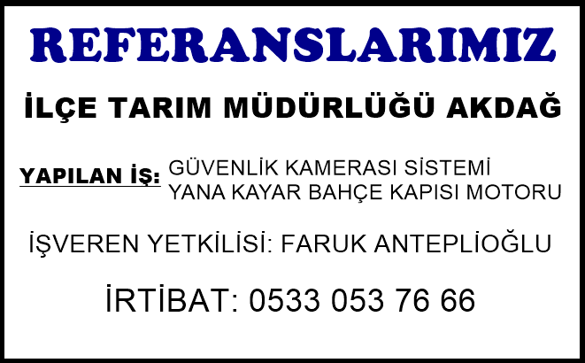 AKDAĞMADENİ İLÇE TARIM MÜDÜRLÜĞÜ
