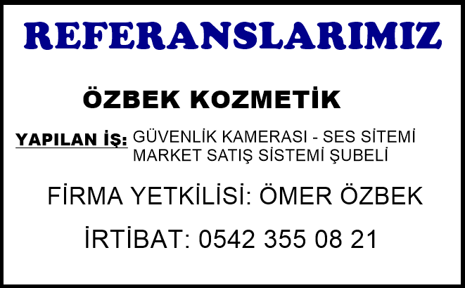 ÖZBEK KOZMETİK SORGUN