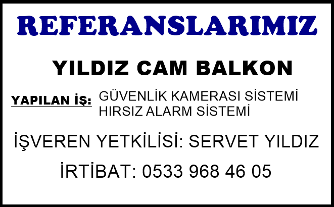 YILDIZ CAM BALKON SORGUN